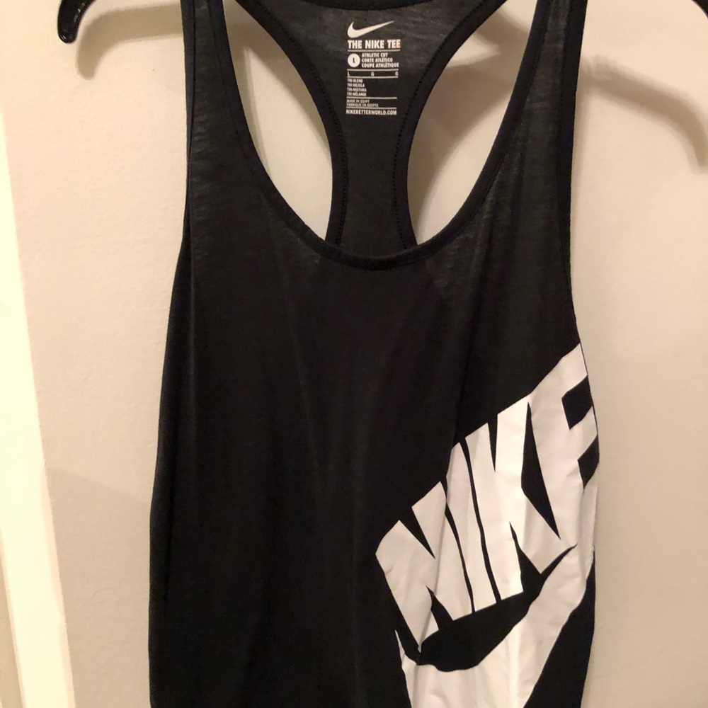 Womens Nike black tank top size L
